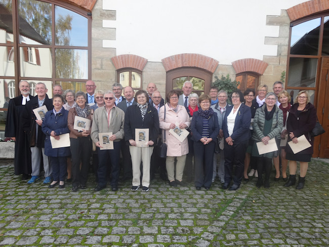 Gruppenbild Goldene Konfirmation