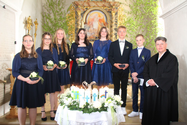 Konfirmation in Alesheim